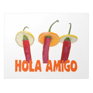 Hola Amigo Anteckningsblock