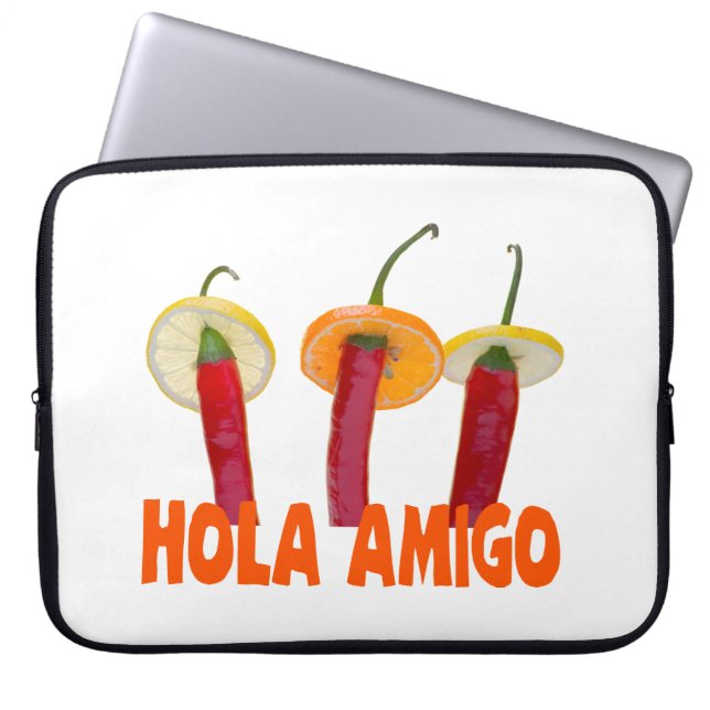 Hola Amigo Laptop Fodral (Framsidan)
