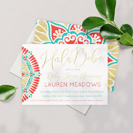 Hola Baby Fiesta Baby Shower-inbjudan Inbjudningar