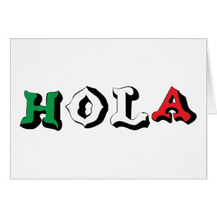 HOLA HÄLSNINGSKORT