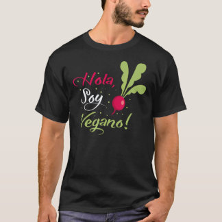 Hola Jag är Vegan T Shirt