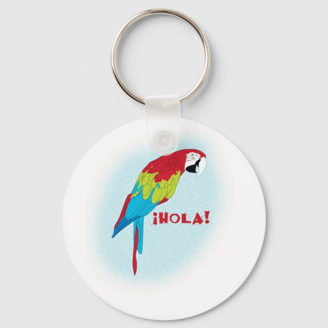 hola parrot nyckelring (Framsida)