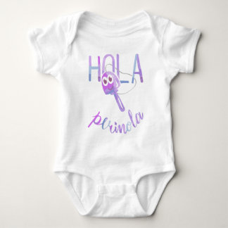 Hola Perinola Frases de Venezuela Acuarela Purpura Tee