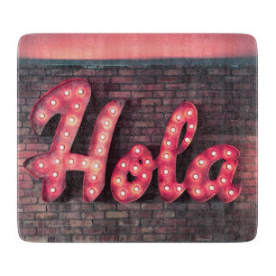 Hola Spansk Hej Neon Sign