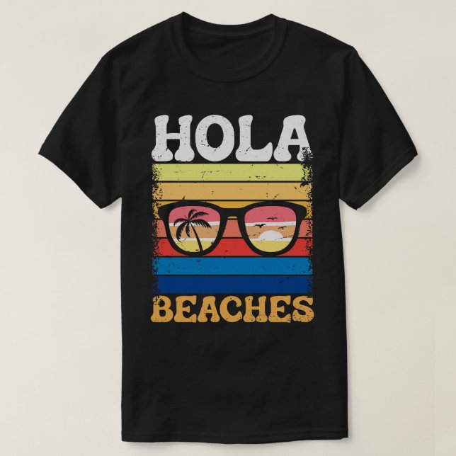 Hola stränder t shirt (Design framsida)