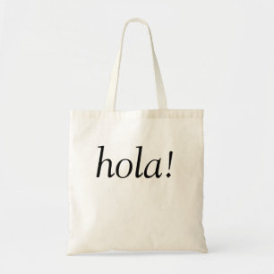 Hola Tote för bröllop möhippa presenter Tygkasse