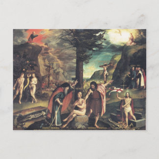 Holbein Allegori Julkort Vykort