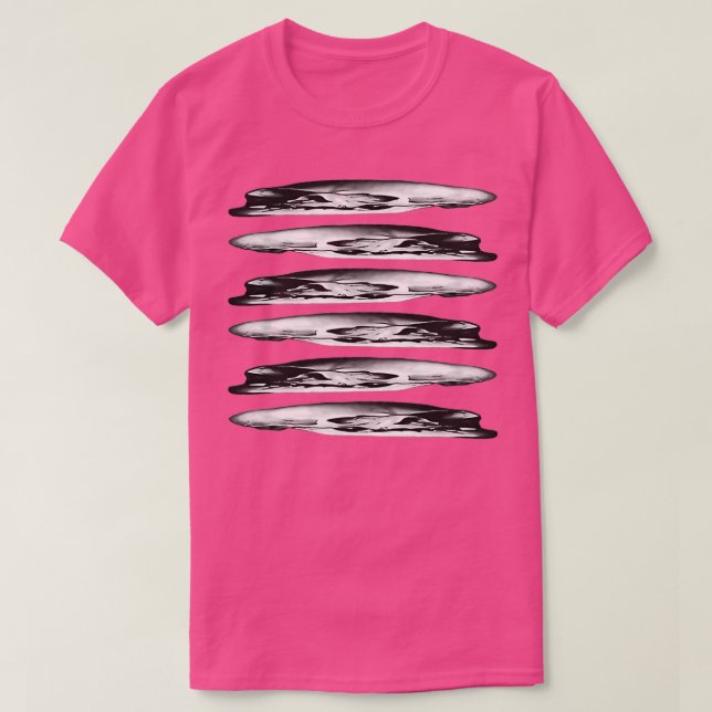 Holbein Anamorfiska Döskallar T Shirt (Design framsida)