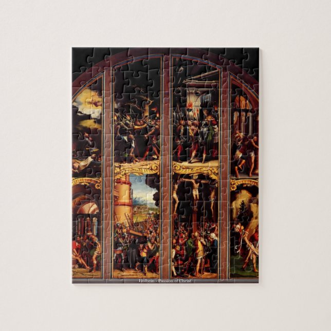 Holbein - passion av Kristuspussel Pussel (Vertikal)