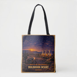 Holbrook Arizona Twilight Centennial Resa Tygkasse