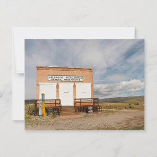 Holbrook Mercantile Chesterfield Idaho Vykort