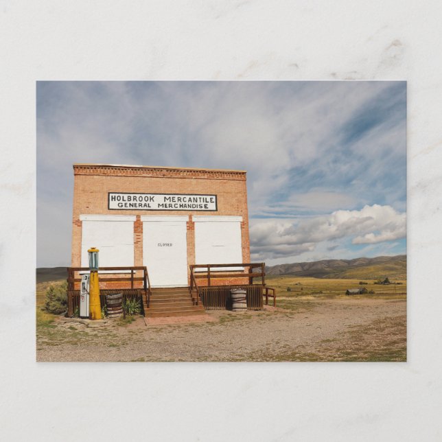 Holbrook Mercantile Chesterfield Idaho Vykort (Framsida)