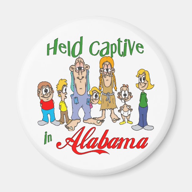 Hold Captive i Alabama Magnet (Framsidan)
