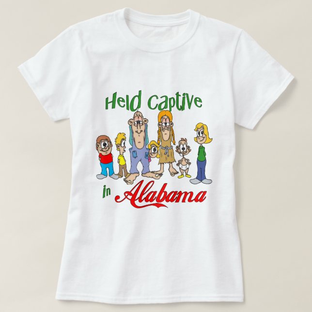 Hold Captive i Alabama Tröja (Design framsida)