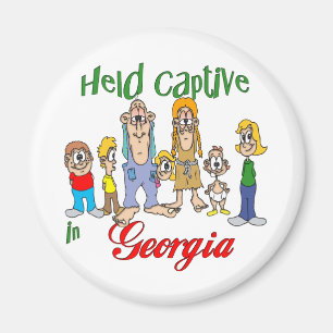 Hold Captive i Georgien Magnet