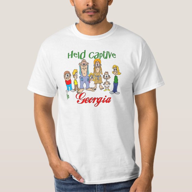 Hold Captive i Georgien T-shirt (Framsida)