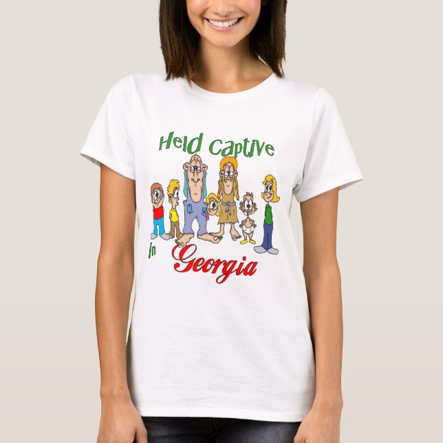 Hold Captive i Georgien Tee Shirt (Framsida)