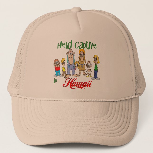 Hold Captive i Hawaii Truckerkeps (Framsida)