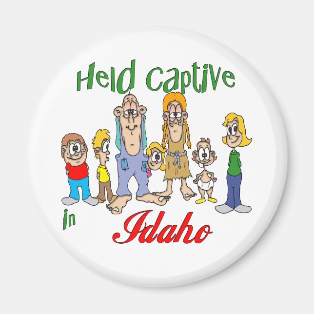 Hold Captive i Idaho Magnet (Framsidan)