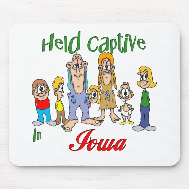 Hold Captive i Iowa Musmatta (Framsidan)