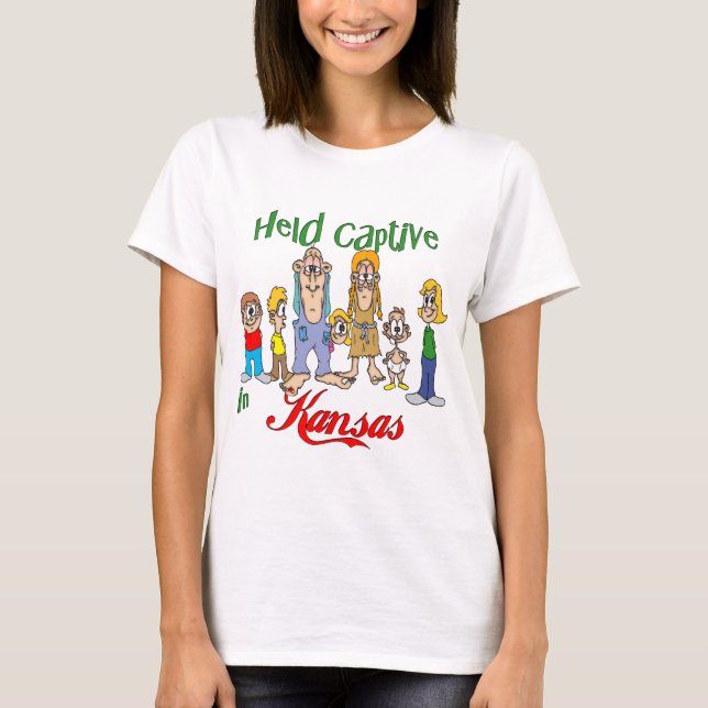 Hold Captive i Kansas Tee Shirt (Framsida)