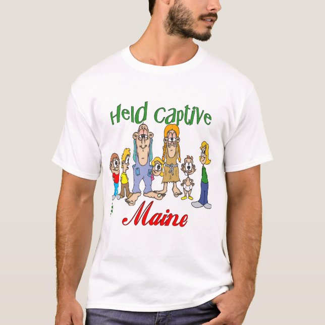 Hold Captive i Maine T Shirt (Framsida)