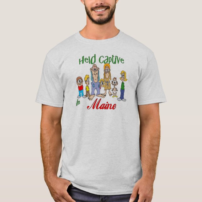 Hold Captive i Maine Tee (Framsida)