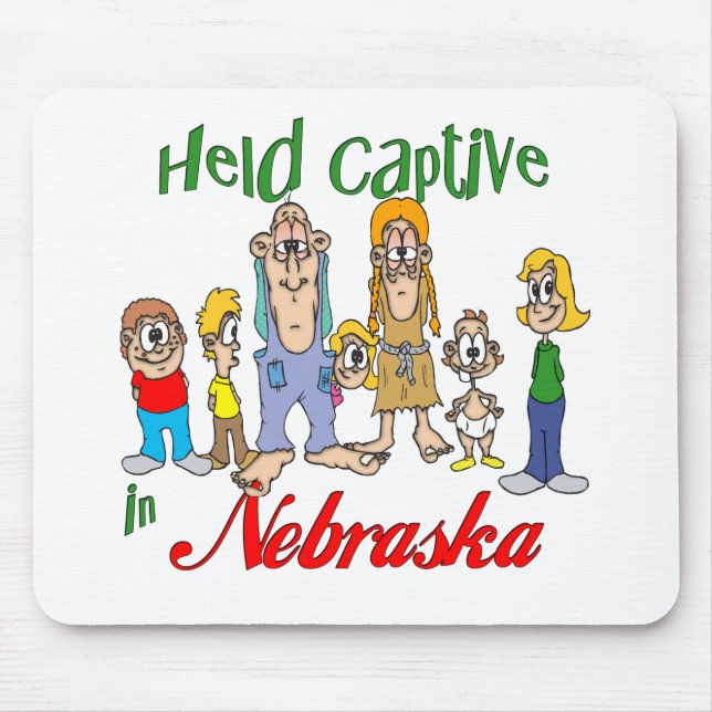 Hold Captive i Nebraska Musmatta (Framsidan)
