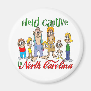 Hold Captive i North Carolina Magnet