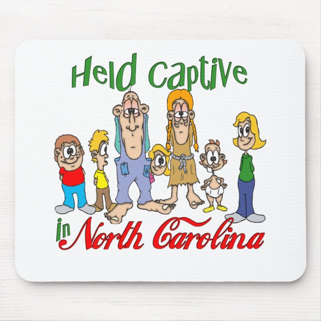 Hold Captive i North Carolina Musmatta (Framsidan)