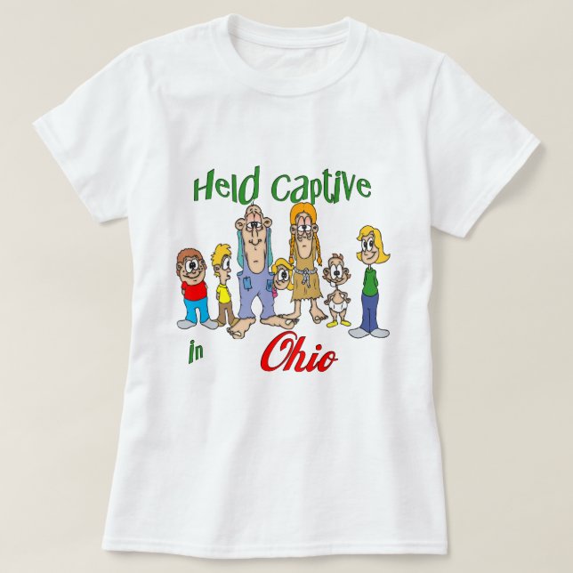 Hold Captive i Ohio T Shirt (Design framsida)