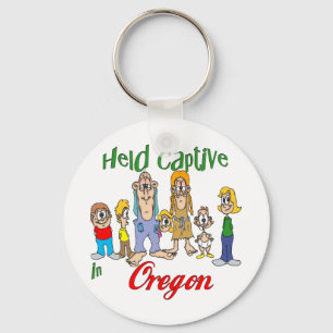 Hold Captive i Oregon Nyckelring