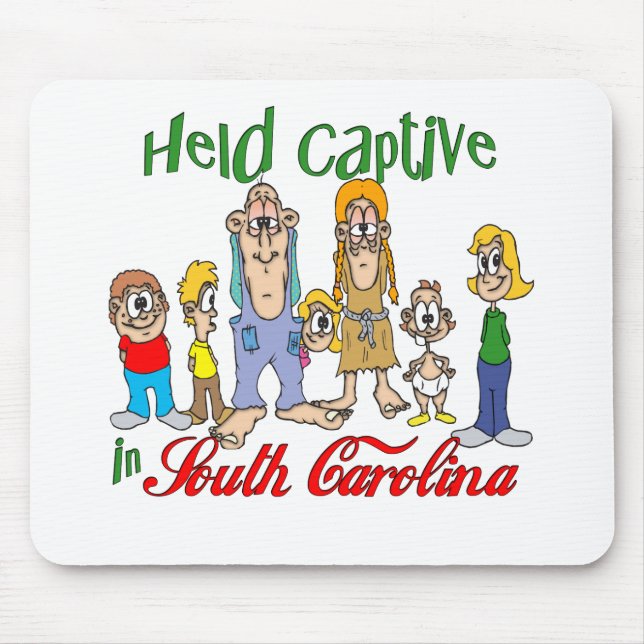 Hold Captive i South Carolina Musmatta (Framsidan)