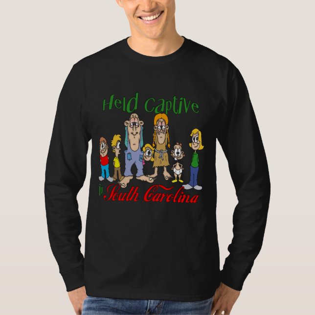 Hold Captive i South Carolina Tee Shirt (Framsida)
