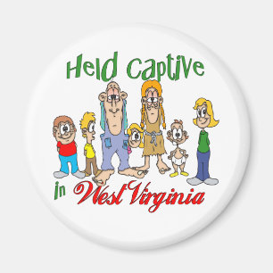 Hold Captive i Väster Virginia Magnet