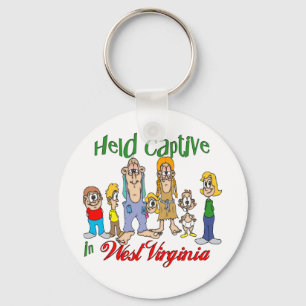 Hold Captive i Väster Virginia Nyckelring