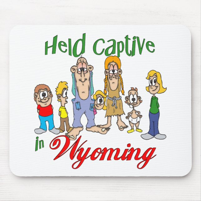 Hold Captive i Wyoming Musmatta (Framsidan)