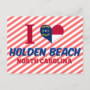 Holden Beach, North Carolina Vykort