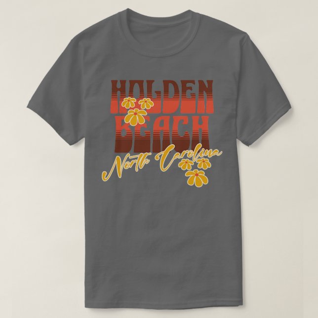 Holden Beach North olina Fragrant Summertime T Shirt (Design framsida)