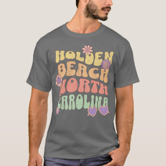Holden Beach North olina Summertime Roligt T Shirt