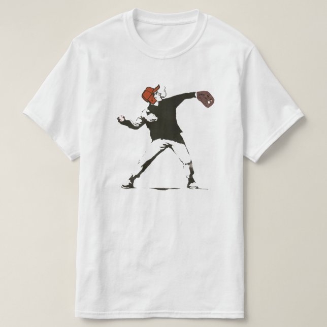 Holden Caulfield, blommabombplan Tee (Design framsida)