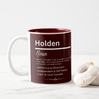 Holden Personalized Name Två-Tonad Mugg