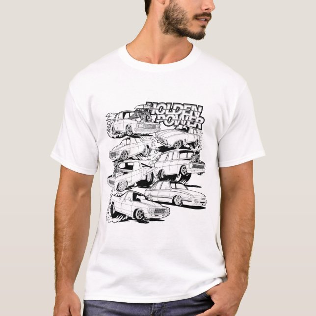 holden power t-shirt (Framsida)