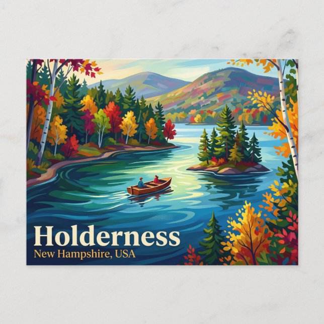 Holderness USA Vykort (Framsida)