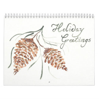 Holdiday hälsningar kalender