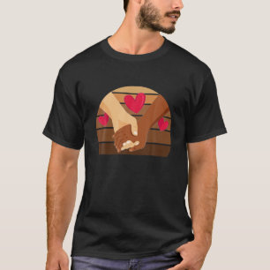 Holding Händer Black History Month BLM Melanin Cou T Shirt