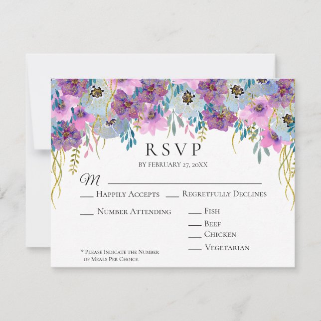 *~* Holding Händer Rosa Flowers White Bröllop OSA Kort (Framsida)