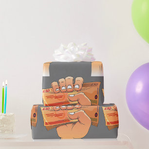 Holding Money Presentpapper