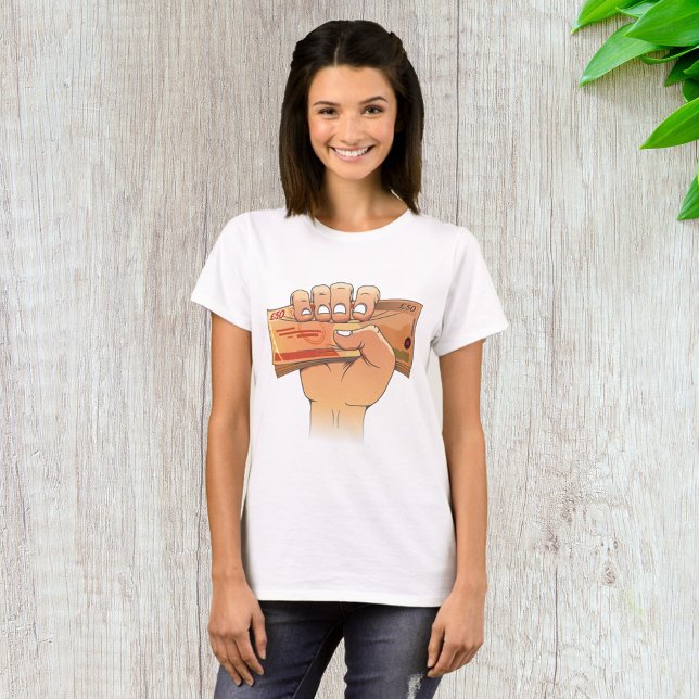 Holding Money T Shirt (Skapare uppladdad)