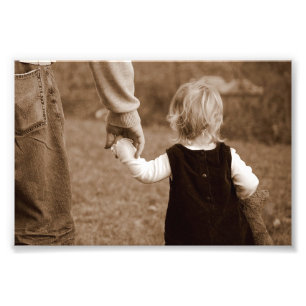 Holding Pappor Hand Fototryck